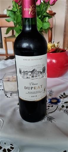 Bordeaux Château Duprat 2018
