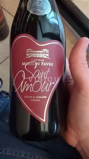 Beaujolais Saint-Amour Château Moulin Favre Icke årgångsbetecknad