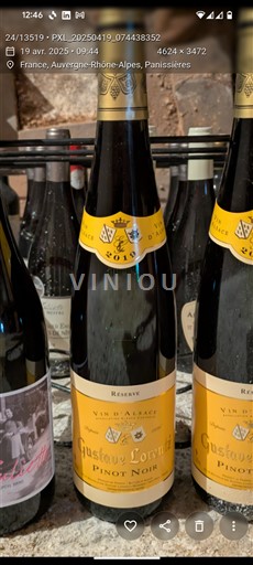 Alsace Gustave Lorentz Réserve 2019