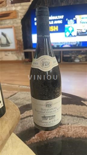 Borgogna Hautes Côtes de Nuits Domaine Chazey 2001