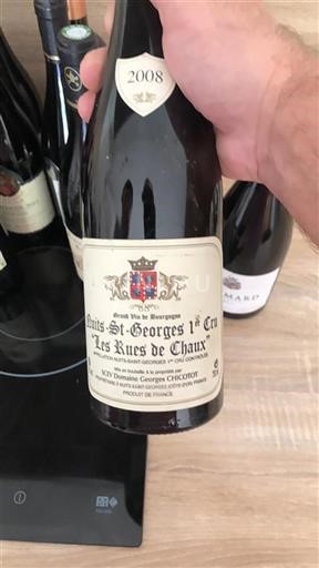 Bourgogne Nuits-Saint-Georges Premier Cru Domaine Georges Chicotot Les Rues de Chaux 2008