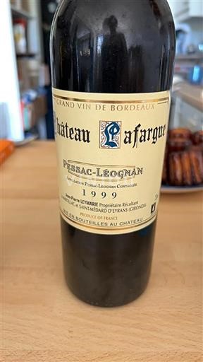 Bordeaux Pessac-Léognan Château Lafargue 1999