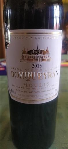 Bordeaux Not Specified Château Bouqueyran 2015