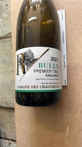 Bourgogne Rully Premier Cru Domaine Des Chauchoux Rabourc%c3%a9 2021