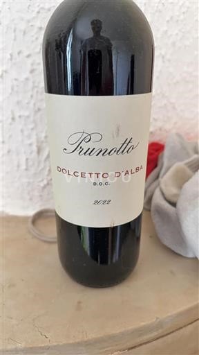 Vin Rouge sec Prunotto 2022 Italie Piémont Dolcetto d'Alba