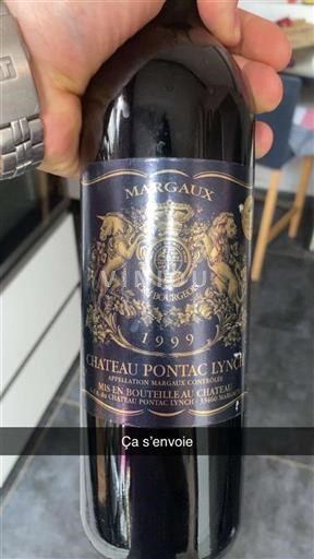 Bordeaux Margaux Cru Bourgeois Château Pontac Lynch 1999