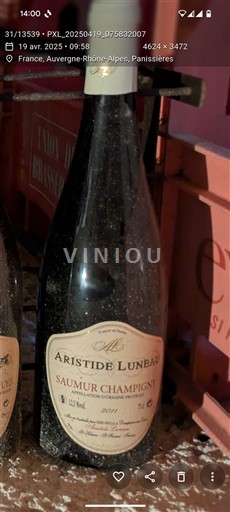 Loire Valley Saumur-Champigny Aristide Luneau 2011