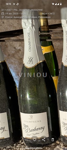 Champagne Yves Barbaray Brut-Tradition Ikke årgangsbestemt