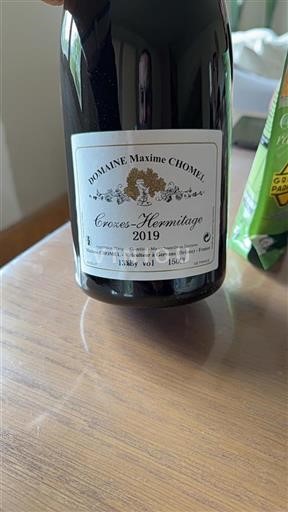Rhônen laakso Crozes-Hermitage Domaine Maxime Chomel 2019