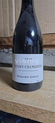 Burgund Gevrey-Chambertin Benjamin Leroux 2014