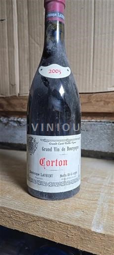 Burgundy Corton Grand Cru Domaine Dominique Laurent Grande Vieilles Vignes 2005