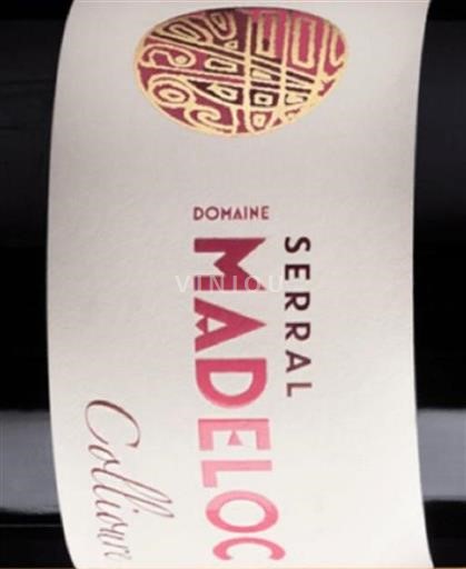 Roussillon Collioure Domaine Madeloc Serral 2019