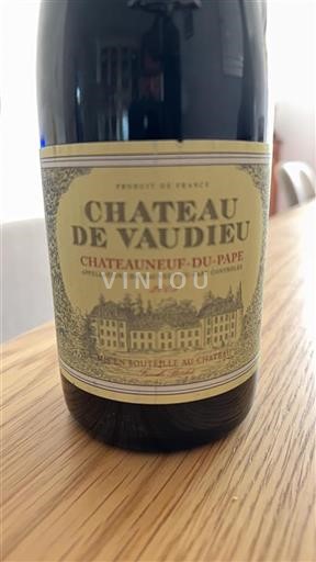 Údolí Rhôny Châteauneuf-du-Pape Château Vaudieu 2008