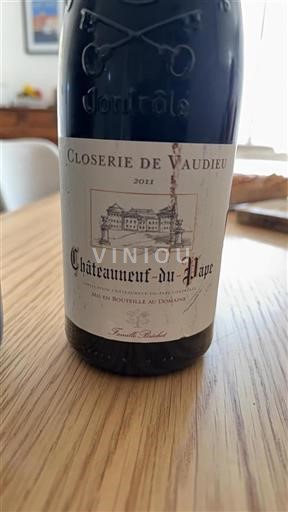 Údolí Rhôny Châteauneuf-du-Pape Closerie De Vaudieu 2011
