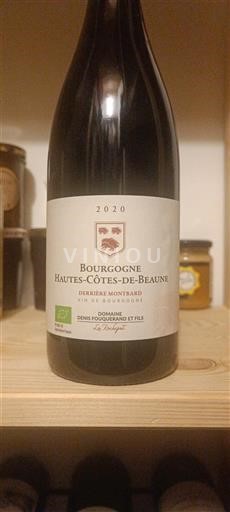 Burgundy Hautes-Côtes de Beaune Domaine Denis Fouquerand Et Fils Derrière Montbard 2020