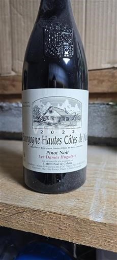 Burgundija Ni doloceno Grand Cru Simon Paul & Colette Les Dames Huguette 2022