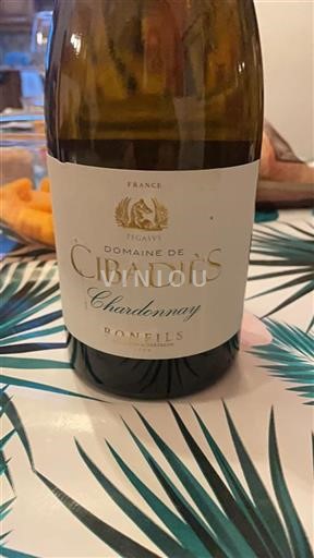 Languedoc und Roussillon Pays d'Oc Domaine Cibadiès Chardonnay Ohne Jahrgang