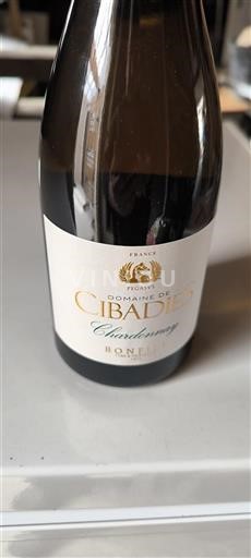 Languedoc og Roussillon Pays d'Oc Domaine Cibadiès Chardonnay Ikke årgangsbestemt