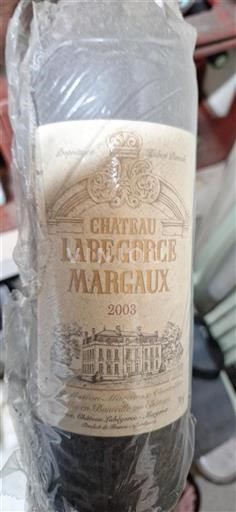 Bordeaux Margaux Labegorce 2003