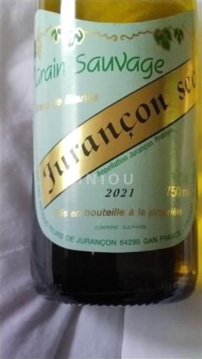 Südwestfrankreich Jurançon Cave Des Producteurs De Jurançon Grain Sauvage 2021