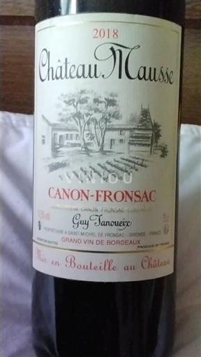 Bordeaux Canon-Fronsac Château Mousse 2018
