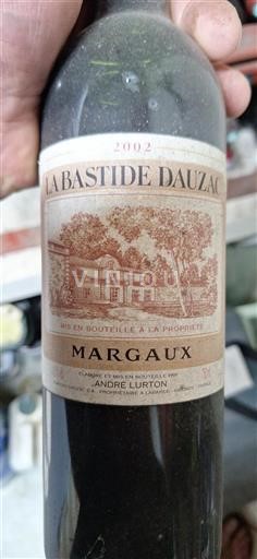 Bordeaux Margaux La Bastide Dauzac 2002