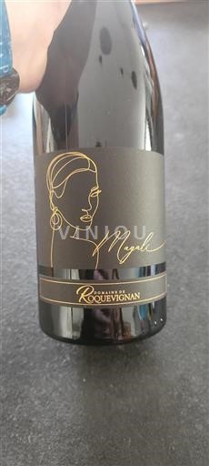 Vin Rouge sec Magali Domaine Roquevignan 2022 France Vallée du Rhône Côtes-du-rhône AOC