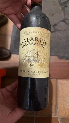 Bordeaux Pessac-Léognan Grand Cru Château Malartic Lagravière 2010