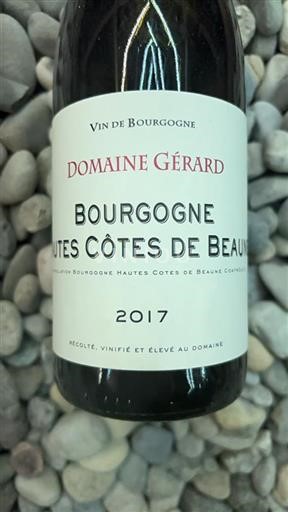 Burgundy Hautes-Côtes de Beaune Domaine Gérard 2017