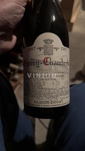 Borgonha Gevrey-chambertin Claude Dugat 1997