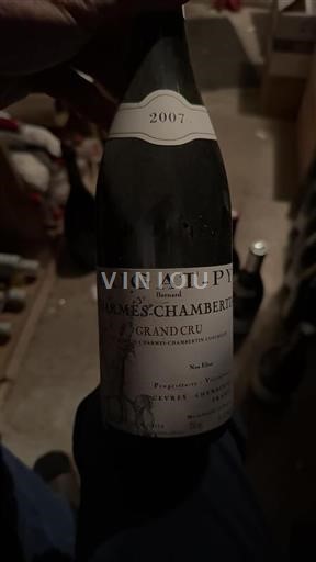Bourgogne Charmes-chambertin Grand Cru Dugatpy 2007