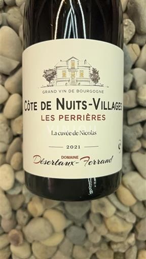 Burgundy Côte de Nuits Villages Desertaux Ferrand 2021