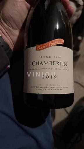 Burgundsko Chambertin Grand Cru David Duband 2019