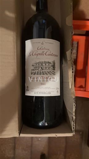 Bordeaux Saint-Émilion Grand Cru La Chapelle Canterane 2001