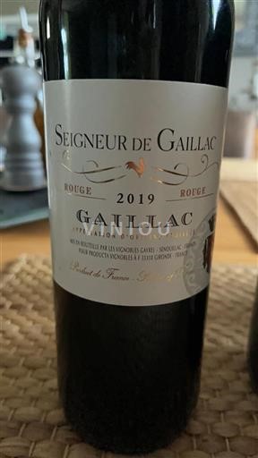 Jugozahod Gaillac Vignobles Gayrel Seigneur de Gaillac 2019