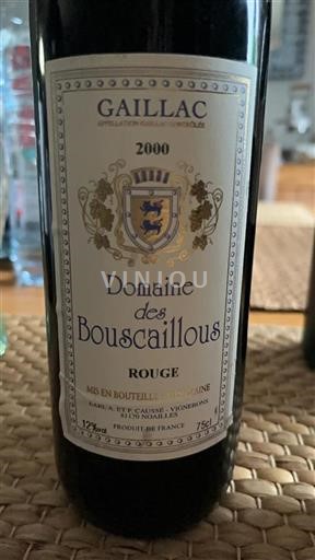 Jugozahod Gaillac Domaine Des Bouscaillous 2000