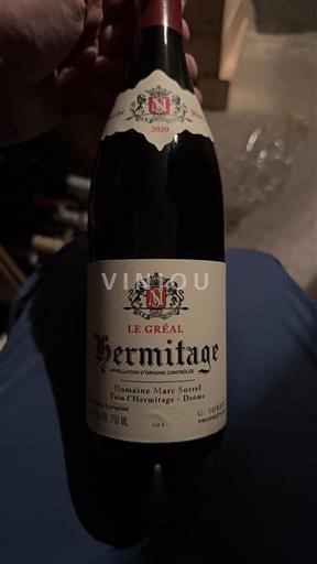 Valle del Rodano Hermitage Marc Sorrel Le Gréal 2020