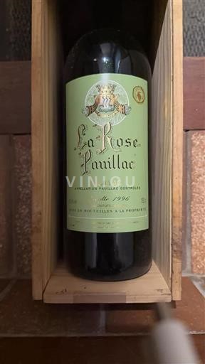 Bordeaux Pauillac La Rose Pauillac 1996