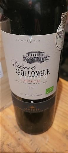 Vale do Ródano Luberon Château Collongue 2016