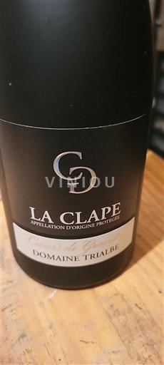 Languedoc La Clape Domaine Trialbe Cœur de Granit Ikke årgangsbestemt