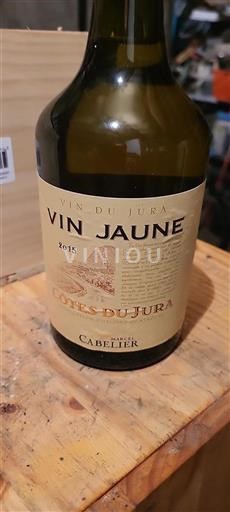 Jura Côtes du Jura Marcel Cabelier Vin Jaune 2015