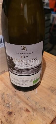 Loiretal Chinon Domaine Anceley Les Caussols 2022