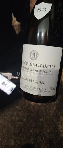 Languedoc et Roussillon Saint-Guilhem-le-Désert Grand Blaquière Réserve Les Silex Fumés 2023