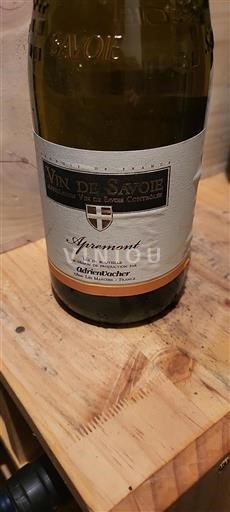 Vin Blanc sec Apremont Vin de Savoie Non millésimé France Savoie et Bugey Apremont