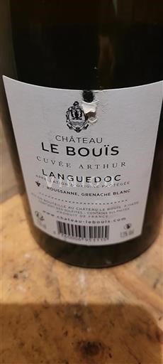 Languedoc Château Le Bouïs Arthur Non-Vintage