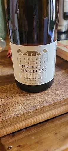 Burgundy Saint-Véran Grand Cru Château La Greffière 2023