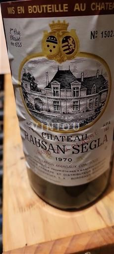 Bordeaux Margaux Grand Cru Château Rauzanségla 1970