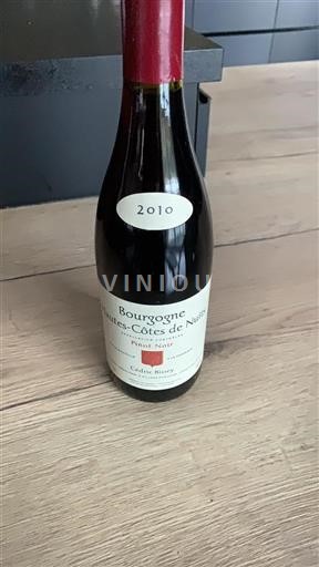 Borgogna Hautes Côtes de Nuits Cédric Bissey Pinot Noir 2010