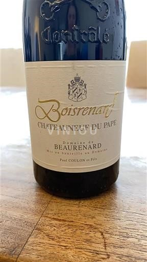 Rhône-dalen Châteauneuf-du-Pape Beaurenard Boisrenard 2017