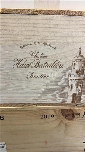 Bordeaux Pauillac Grand Cru Classé Château Hautbatailley 2019